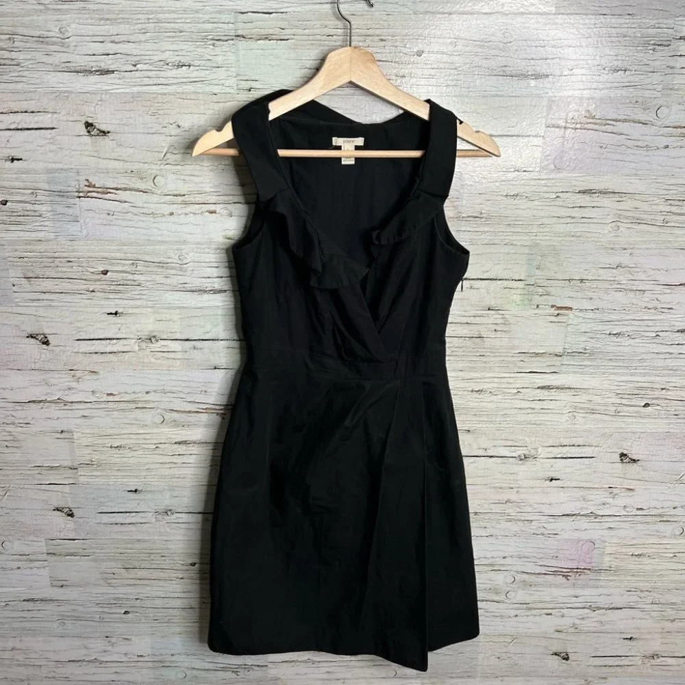 J crew black dress  size 0
